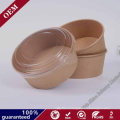 Eco Friendly Takeaway Containers Kraft Paper Cup Soup Bowl with Lid